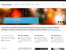 Tablet Screenshot of 37solutions.com